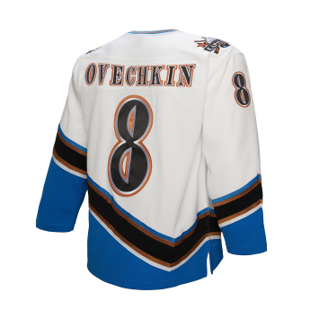 Washington Capitals hokejový dres Alexander Ovechkin 2005 NHL White Jersey