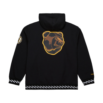Boston Bruins pánska mikina s kapucňou Playmaker Fleece Hoodie Vintage Logo