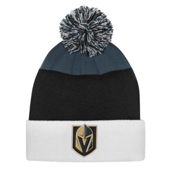 Vegas Golden Knights detská zimná čiapka Essentials Cuffed Knit W Pom