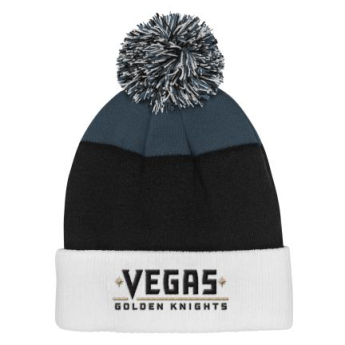 Vegas Golden Knights detská zimná čiapka Essentials Cuffed Knit W Pom