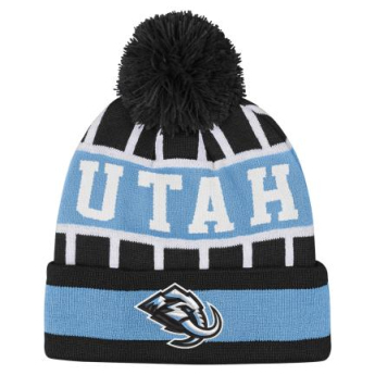 Utah Hockey Club detská zimná čiapka Go Fast Cuffed Knit W Pom