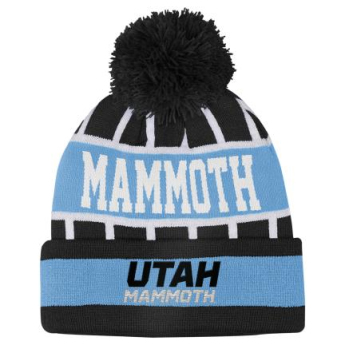 Utah Hockey Club detská zimná čiapka Go Fast Cuffed Knit W Pom