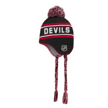 New Jersey Devils detská zimná čiapka Jacquard Tassel Knit With Pom