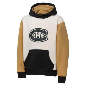 Montreal Canadiens detská mikina s kapucňou Color Blocked Flc Hd