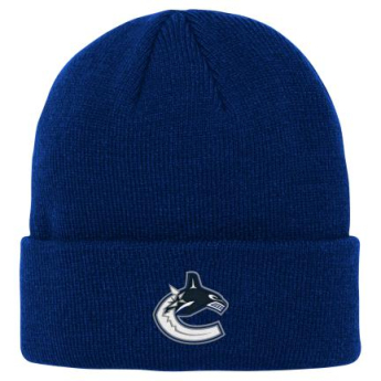 Vancouver Canucks detská zimná čiapka Cuffed Knit blue