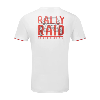 Toyota Gazoo Racing pánske tričko Rally-Raid Graphic white Team 2025