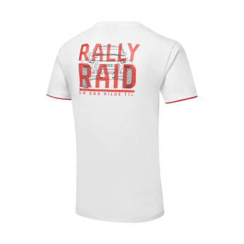 Toyota Gazoo Racing pánske tričko Rally-Raid Graphic white Team 2025