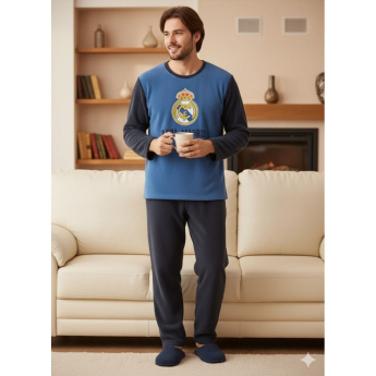 Real Madrid pánske pyžamo blue