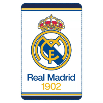 Real Madrid fleecová deka white
