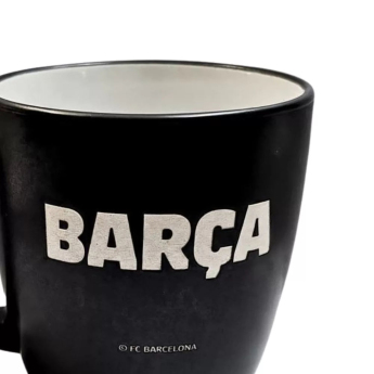 FC Barcelona hrnček Relieve black