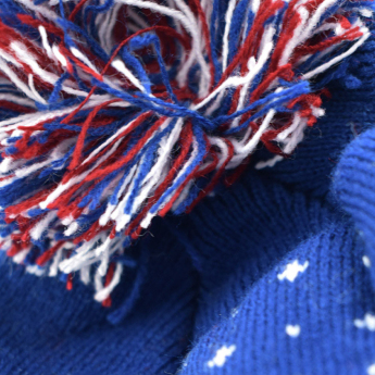 FC Barcelona detská zimná čiapka Christmas