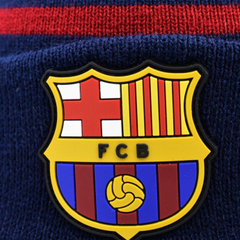 FC Barcelona zimná čiapka stripe