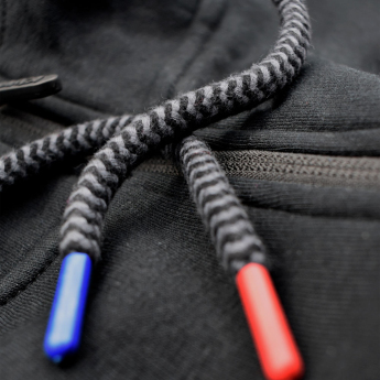 FC Barcelona detská zimná bunda s kapucňou Race black