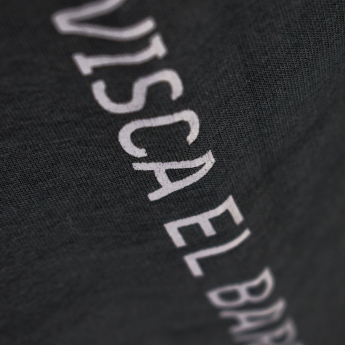 FC Barcelona detská zimná bunda s kapucňou Race black