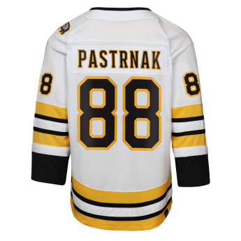 Boston Bruins detský hokejový dres David Pastrnak Premier White