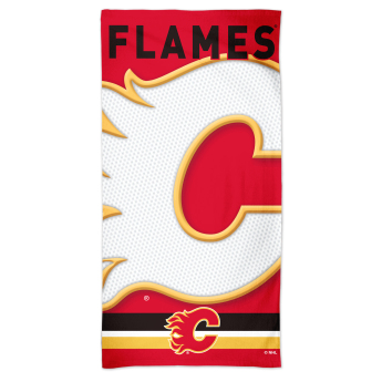 Calgary Flames osuška Spectra Beach Towel