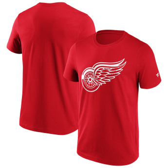 Detroit Red Wings pánske tričko Primary Logo Graphic T-Shirt red