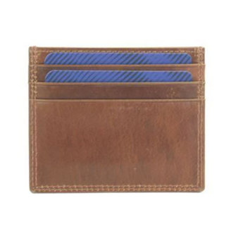 FC Barcelona puzdro na karty cuero