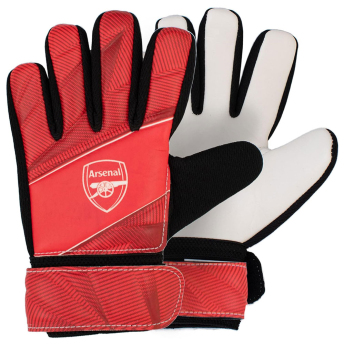 FC Arsenal detské brankárske rukavice Fuse Goalkeeper Gloves Kids 67-73mm palm width