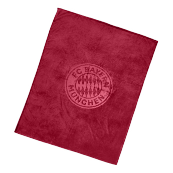 Bayern Mníchov fleecová deka bordeaux