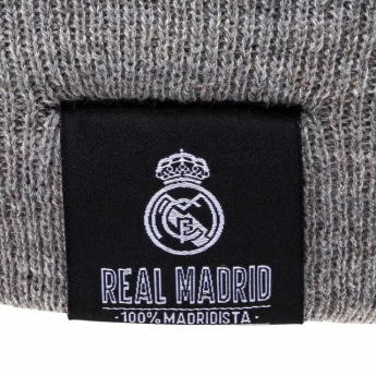 Real Madrid zimná čiapka No15 grey