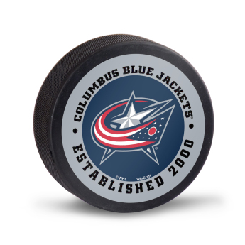 Columbus Blue Jackets puk Packaged