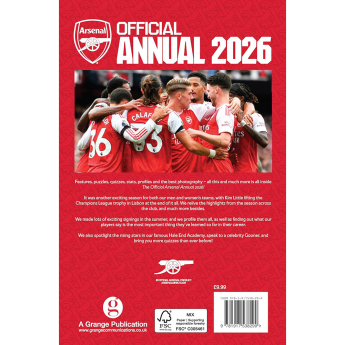 FC Arsenal kniha ročenka 2026
