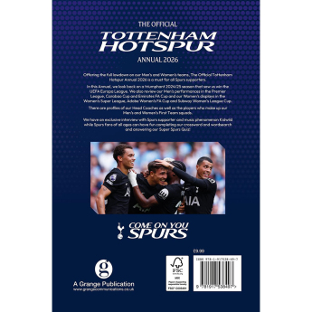 Tottenham kniha ročenka 2026