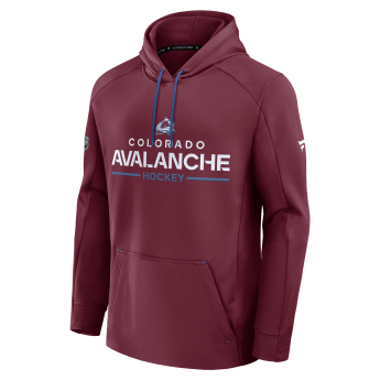 Colorado Avalanche pánska mikina s kapucňou Authentic Pro Rink Poly Fleece POH
