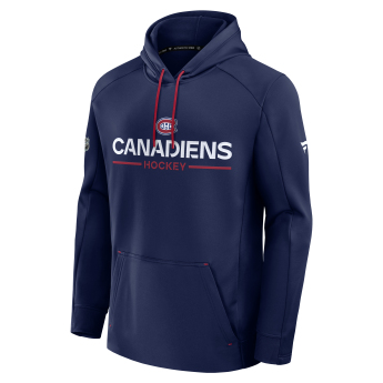 Montreal Canadiens pánska mikina s kapucňou Authentic Pro Rink Poly Fleece POH