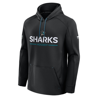 San Jose Sharks pánska mikina s kapucňou Authentic Pro Rink Poly Fleece POH