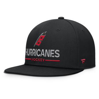 Carolina Hurricanes čiapka flat šiltovka Authentic Pro A/Cap Flat Brim Square Visor Structured Adjustable