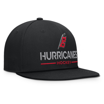 Carolina Hurricanes čiapka flat šiltovka Authentic Pro A/Cap Flat Brim Square Visor Structured Adjustable