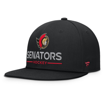 Ottawa Senators čiapka flat šiltovka Authentic Pro A/Cap Flat Brim Square Visor Structured Adjustable