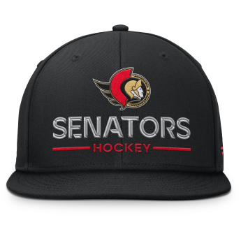Ottawa Senators čiapka flat šiltovka Authentic Pro A/Cap Flat Brim Square Visor Structured Adjustable