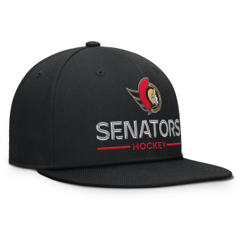 Ottawa Senators čiapka flat šiltovka Authentic Pro A/Cap Flat Brim Square Visor Structured Adjustable