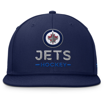 Winnipeg Jets čiapka flat šiltovka Authentic Pro A/Cap Flat Brim Square Visor Structured Adjustable