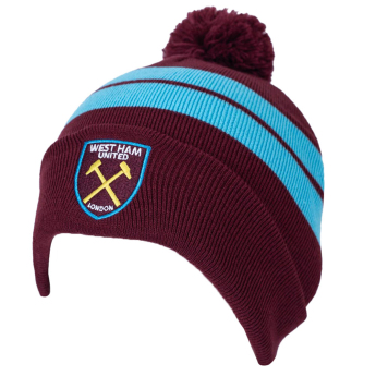 West Ham United zimná čiapka Bar Knit Ski Hat