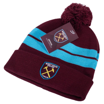West Ham United zimná čiapka Bar Knit Ski Hat