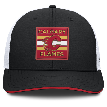 Calgary Flames čiapka baseballová šiltovka Authentic Pro A/Cap Structured Mid-Crown Adj