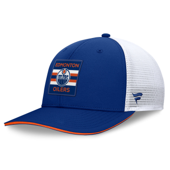 Edmonton Oilers čiapka baseballová šiltovka Authentic Pro A/Cap Structured Mid-Crown Adj