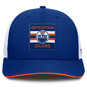 Edmonton Oilers čiapka baseballová šiltovka Authentic Pro A/Cap Structured Mid-Crown Adj