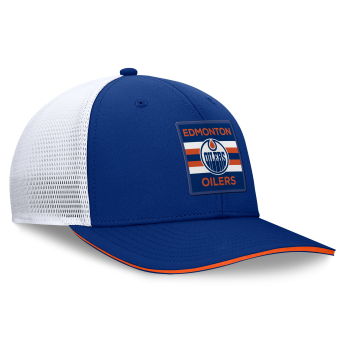 Edmonton Oilers čiapka baseballová šiltovka Authentic Pro A/Cap Structured Mid-Crown Adj