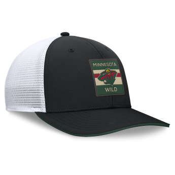 Minnesota Wild čiapka baseballová šiltovka Authentic Pro A/Cap Structured Mid-Crown Adj
