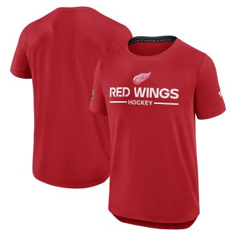 Detroit Red Wings pánske tričko Authentic Pro SS Rink Tee