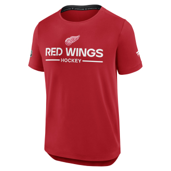 Detroit Red Wings pánske tričko Authentic Pro SS Rink Tee