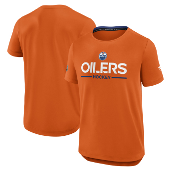 Edmonton Oilers pánske tričko Authentic Pro SS Rink Tee