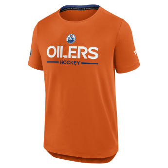 Edmonton Oilers pánske tričko Authentic Pro SS Rink Tee