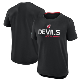 New Jersey Devils pánske tričko Authentic Pro SS Rink Tee