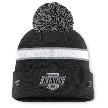 Los Angeles Kings dámska zimná čiapka Authentic Pro W/Cap Cuffed Pom Beanie
